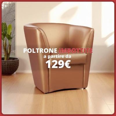 Poltrona imbottita moderna Valentina «Poltrone imbottite a partire da 129€».