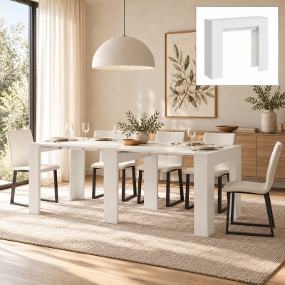 Consolle allungabile 14 posti «Consolle allungabili a partire da 314€».
