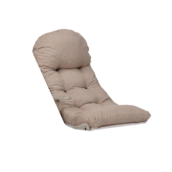 Gepolstertes Kissen für Sessel oder Liegestuhl aus luxuriösem Seil