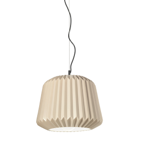 PLUMCAKE hanging lamp in  ceramic TAUPE