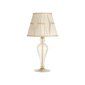 ROXANNE table lamp in blown glass hand-crafted SMALL