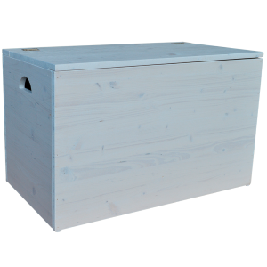 Storage chest in solid wood SHABBY CHIC 78 cm