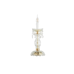 OPERA table lamp in hand-crafted glass GOLD